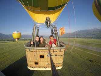 Hot air balloon in Barcelona